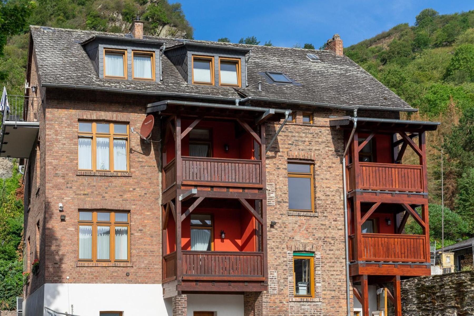 Ferienwohnungen Engelmannstift Bacharach Esterno foto